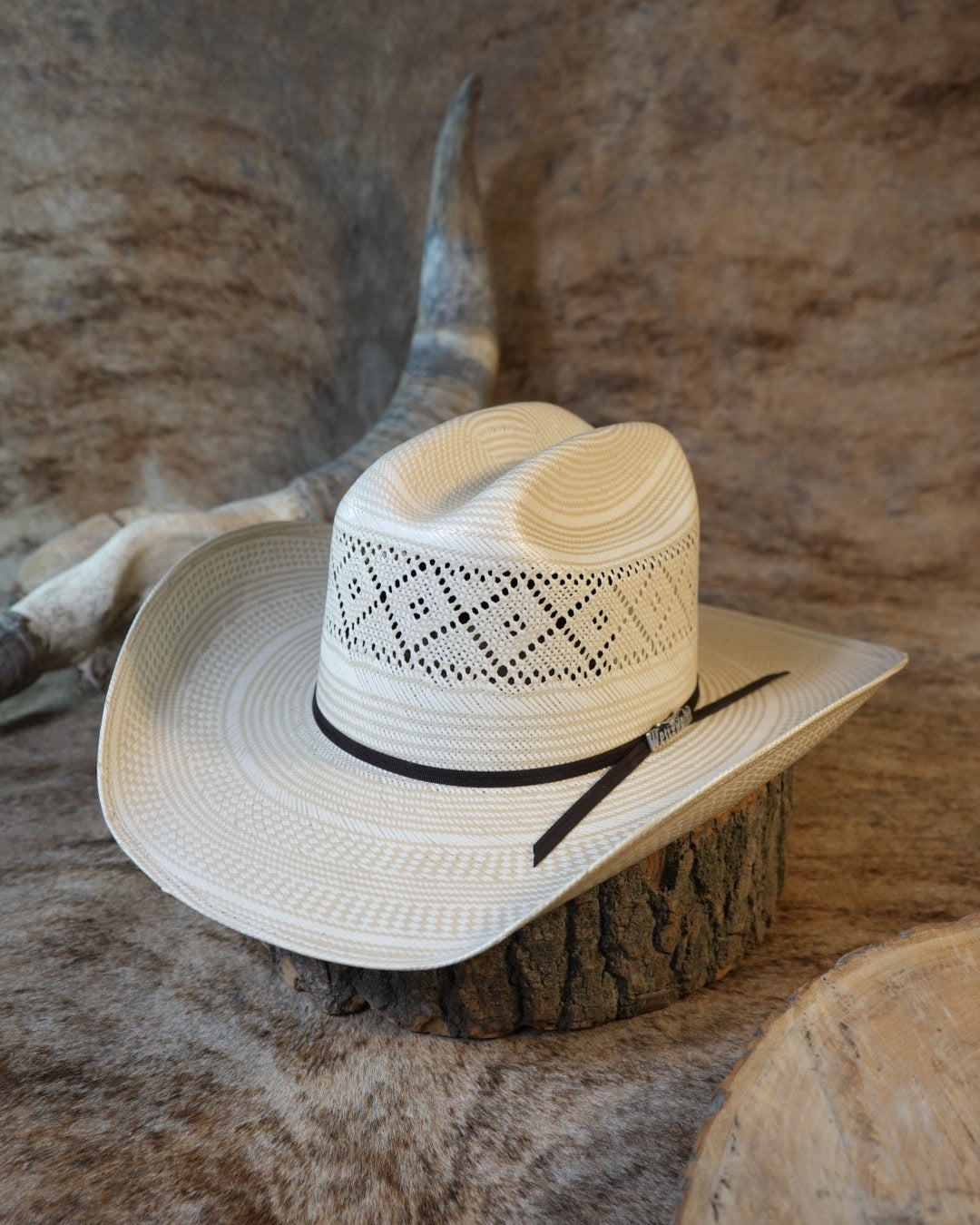 Sombrero West Point 100X George Bicolor Diamante Flower
