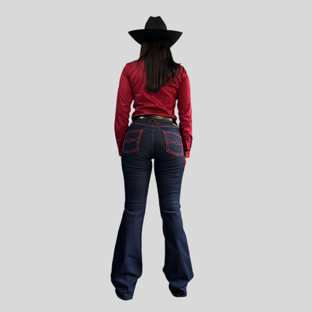 Pantalón Cactus Brand Laredo Cherry